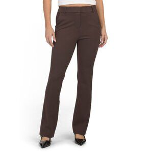 RAFAELLA Black Bootcut Ponte Pants